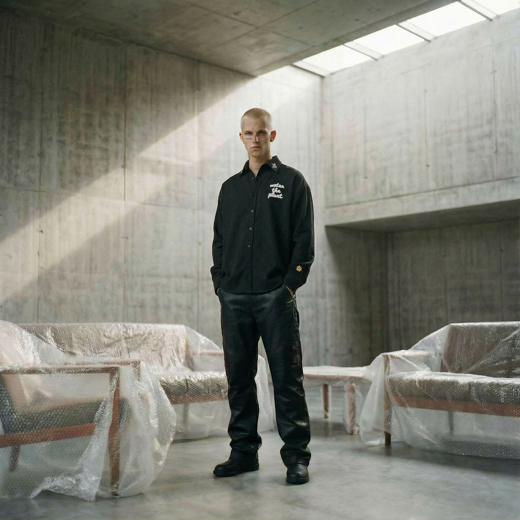 "Midnight Passenger" Shirt | Black