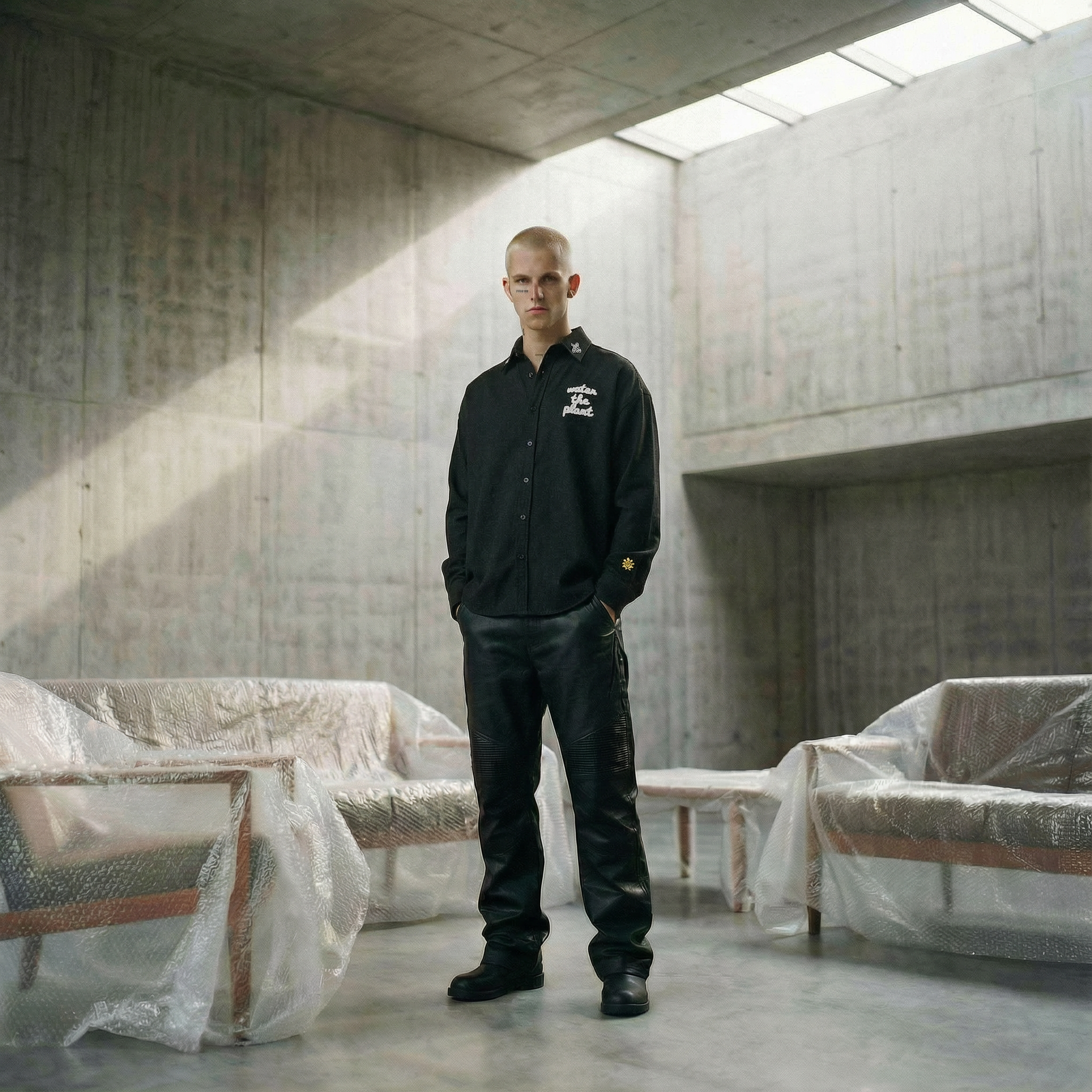 "Midnight Passenger" Shirt | Black