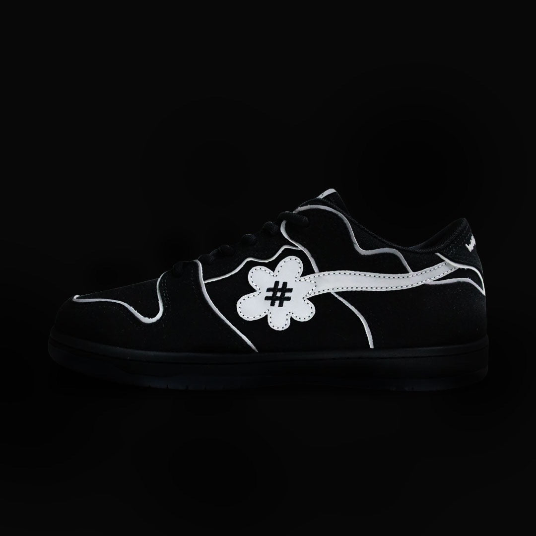 WTP "BLACK MAMBA" Kicks | Reflective Black