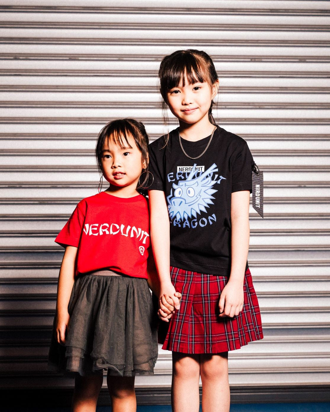 CN Calligraphy Kids Tee | Red
