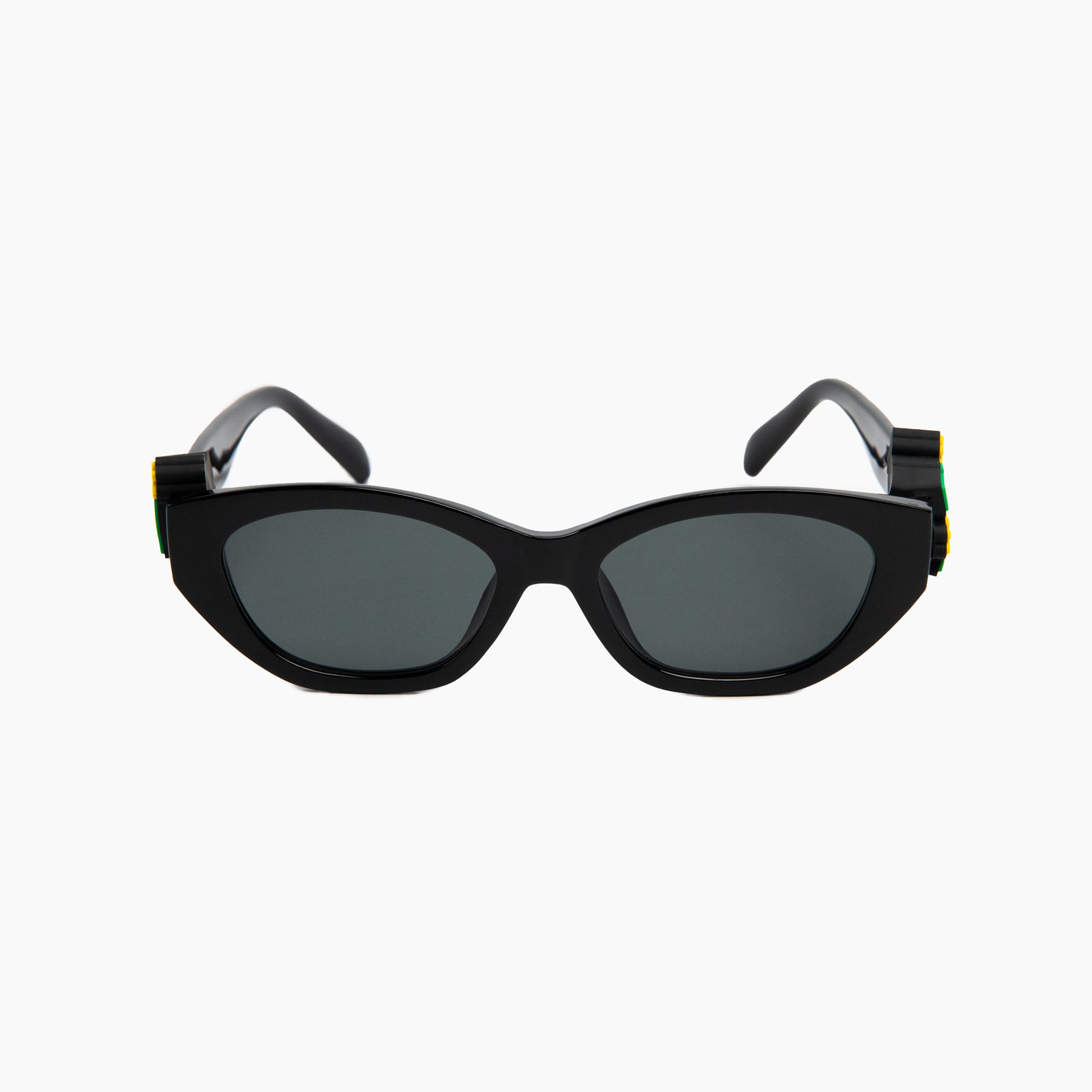 "LUCKY" Sunnies | Black | Black Lense