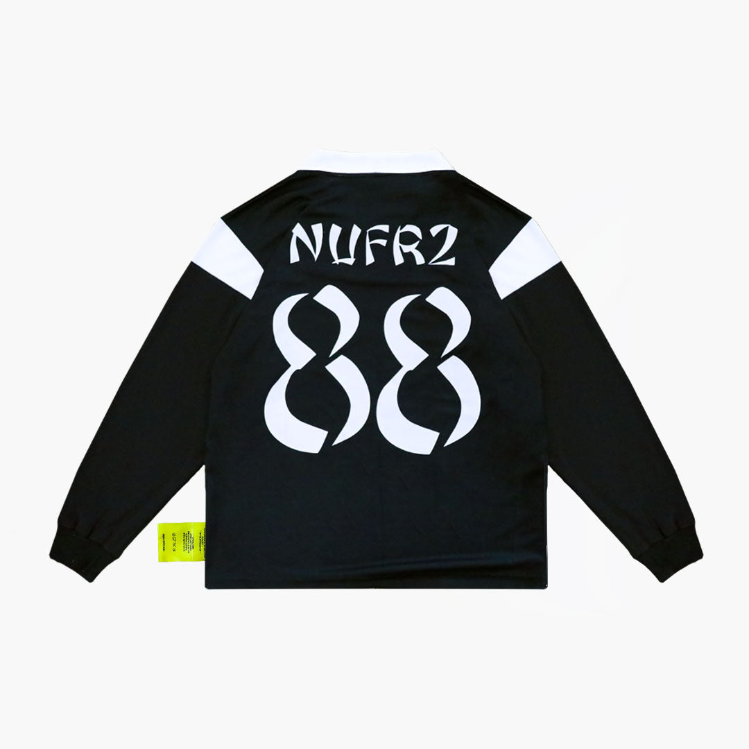 NU x FR2 L/S Jersey | Black