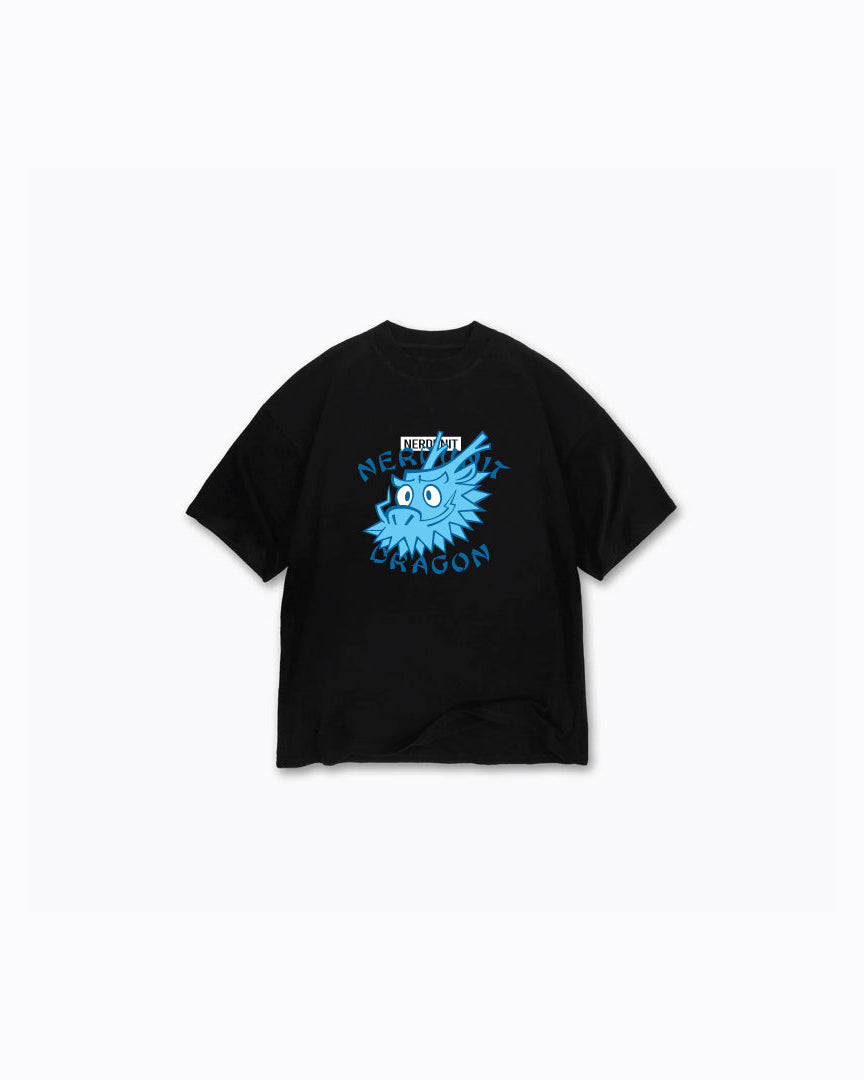 NU Dragon Kids Tee | Black