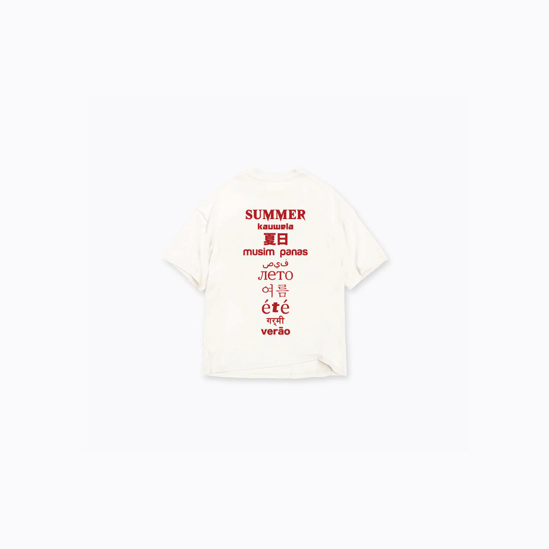 NUKIDS SB Translation Tee | White