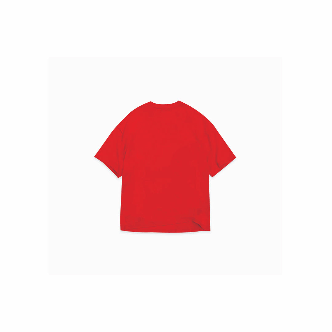 CN Calligraphy Kids Tee | Red