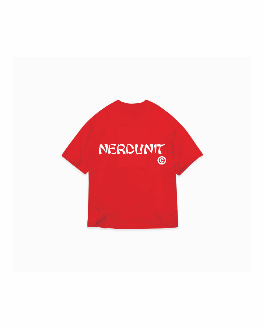 CN Calligraphy Kids Tee | Red