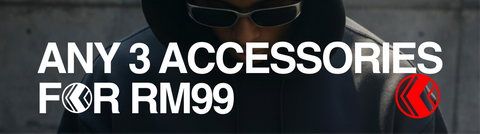 Any 3 accessories for RM99