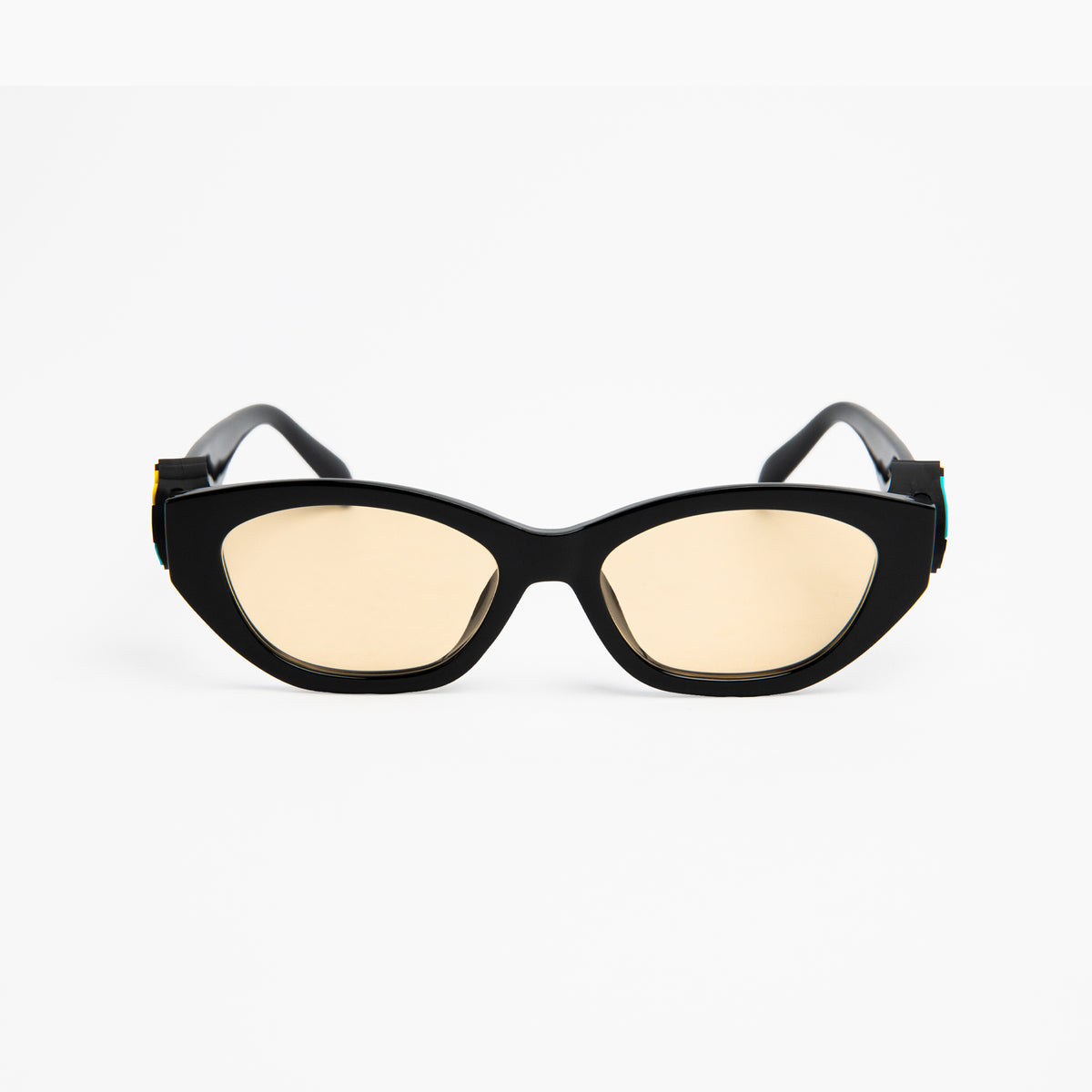 "PLANET" Sunnies | Black | Brown Lens