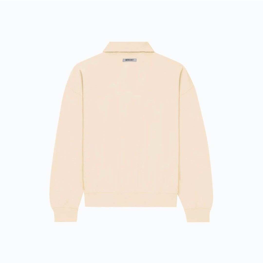 R4Love Racing L/S Polo | Flat White