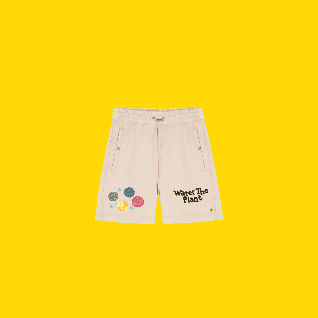 WTP Planet Shorts | Flat White