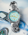 "ETERNA" Quality Time Watch | Silver Breeze