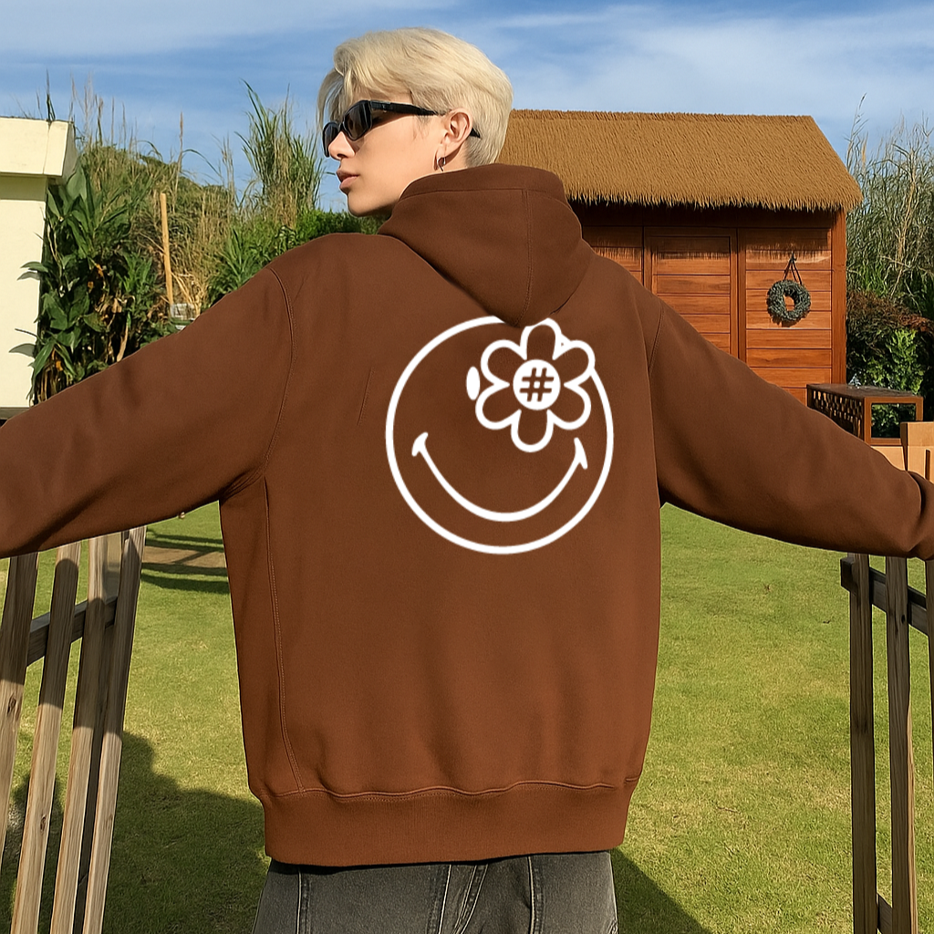 Smiley® Enchanting L/S Polo | Brown