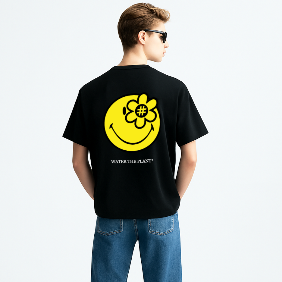 Smiley® Playsafe T-shirt | Black