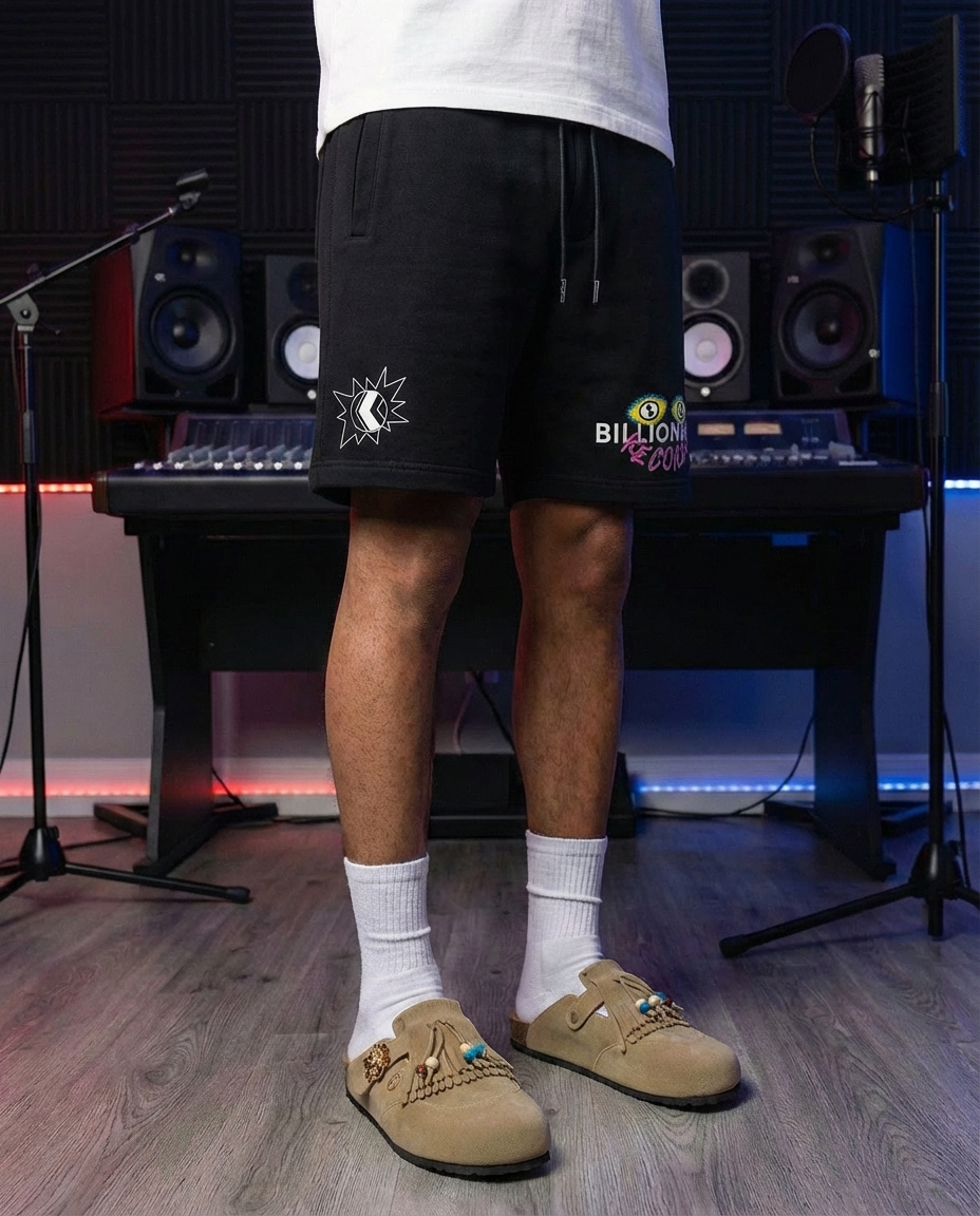 Vinyl Shorts | Black