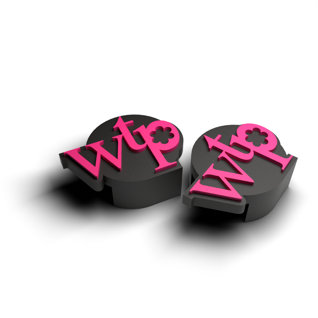 "WTPink" Charm | Pink