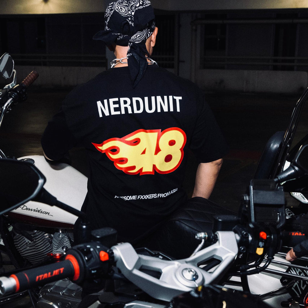 "FIRE48" Tee | Black