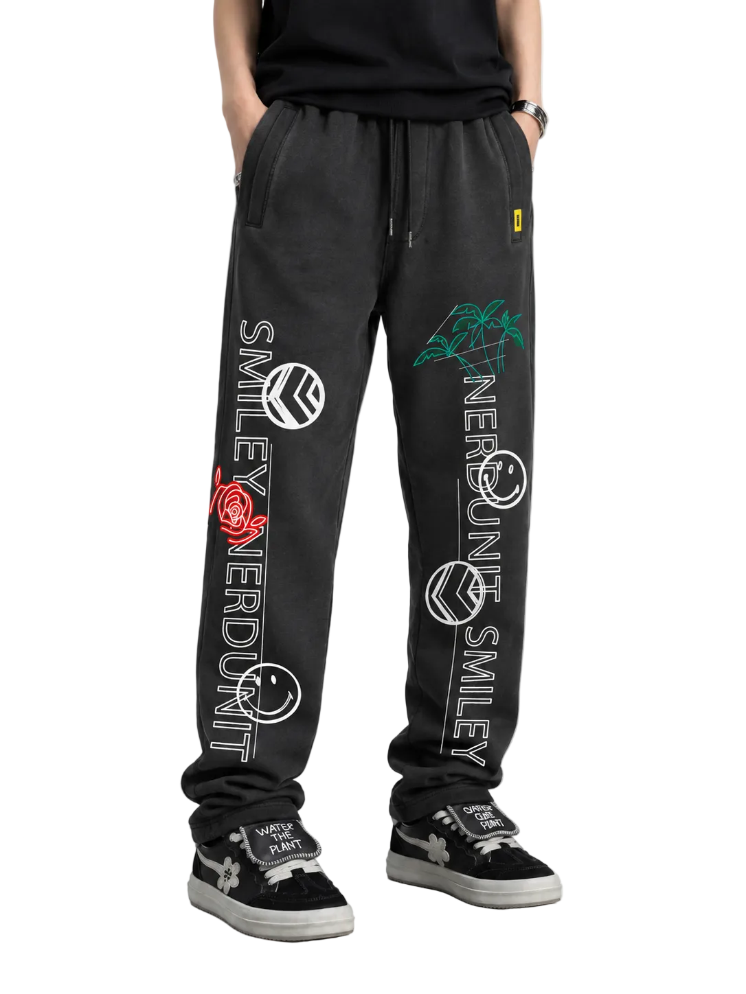 NU x Smiley® Wow Sweatpants | Dusk