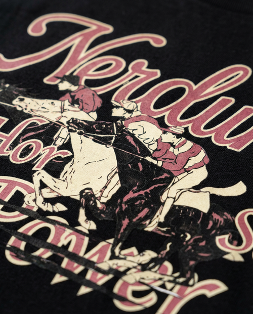 "Horsepower Club" Tee | Black
