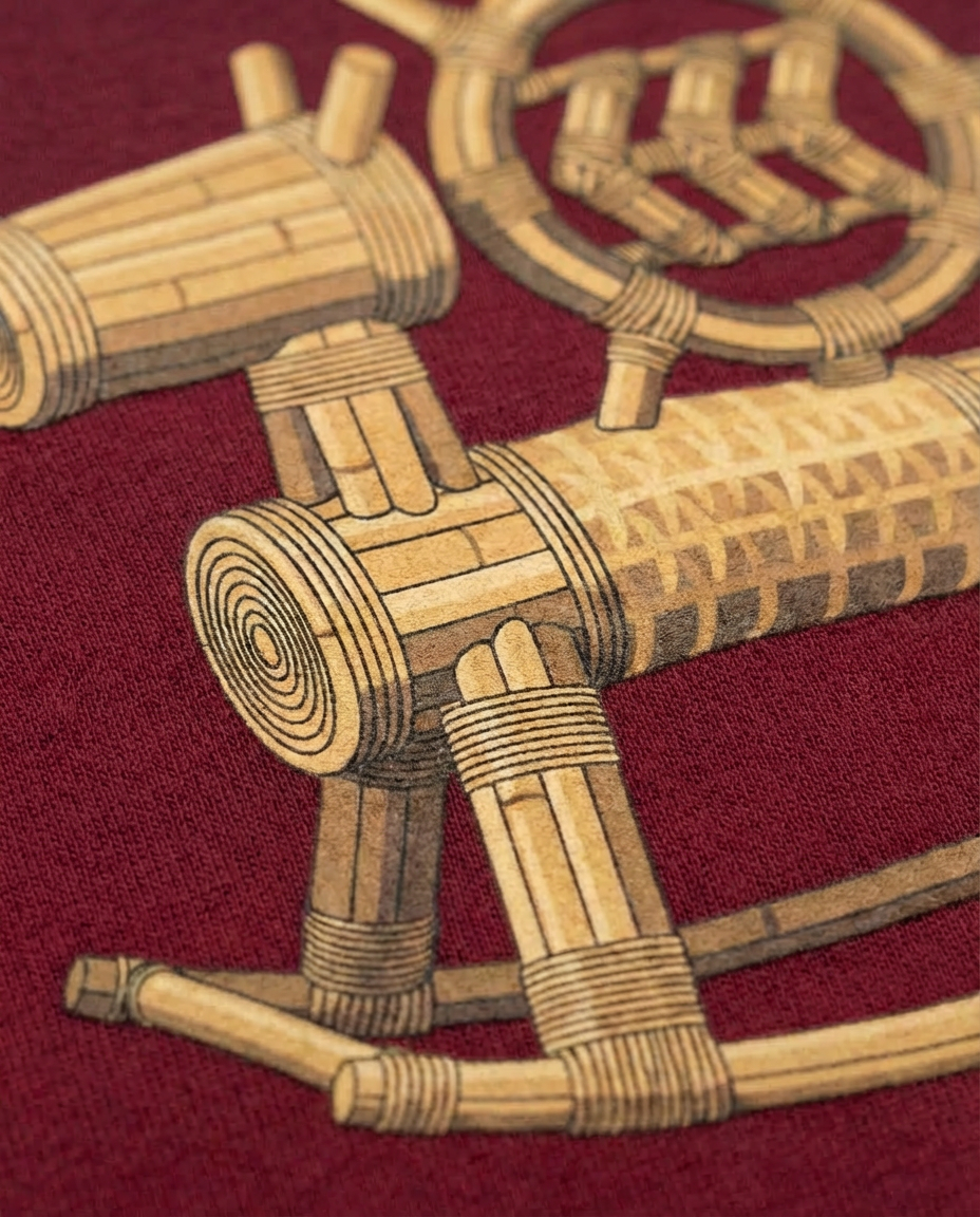 "Stallion" Tee | Burgundy