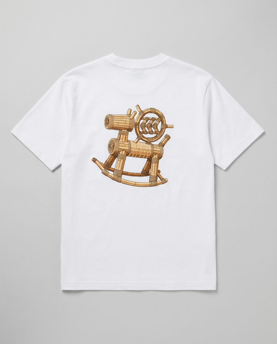 "Stallion" Tee | White