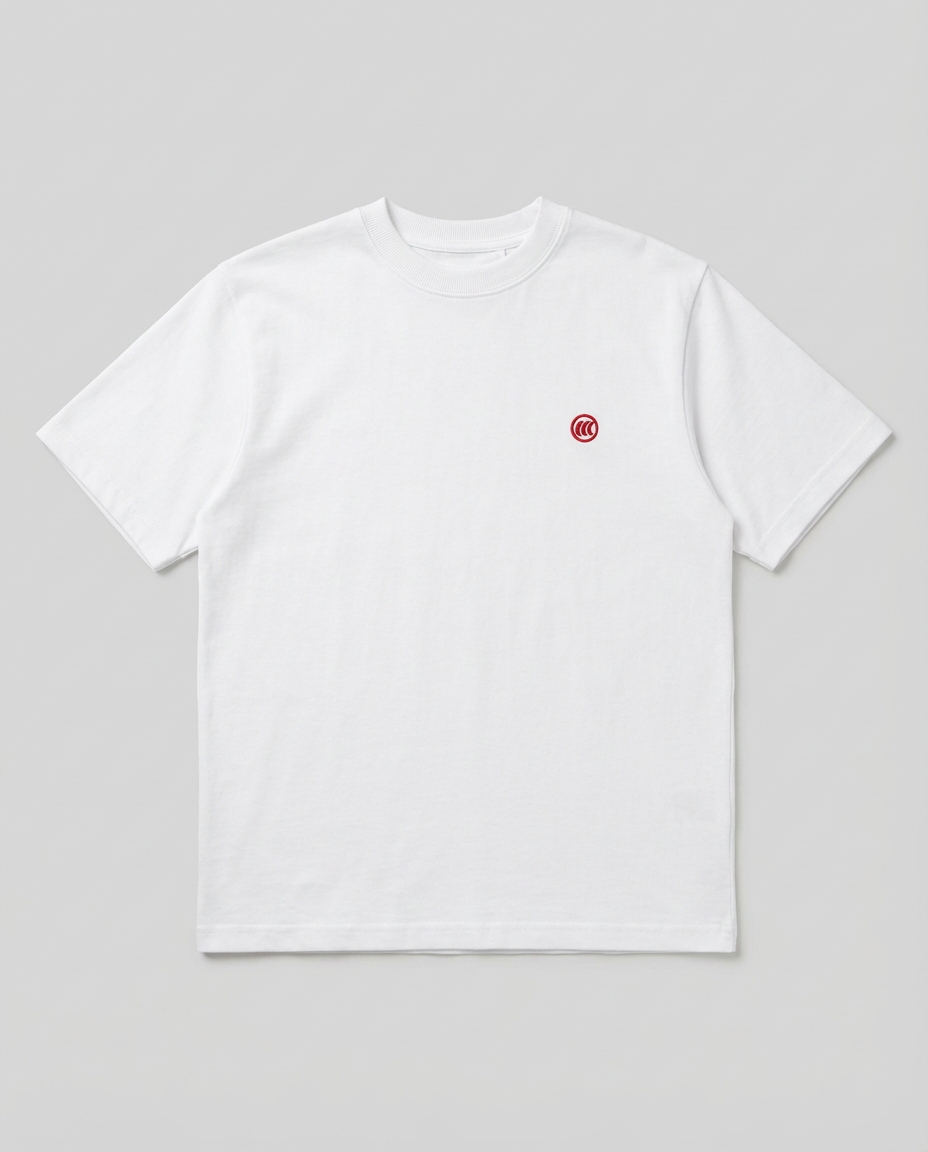 "Full Circle" Tee | White