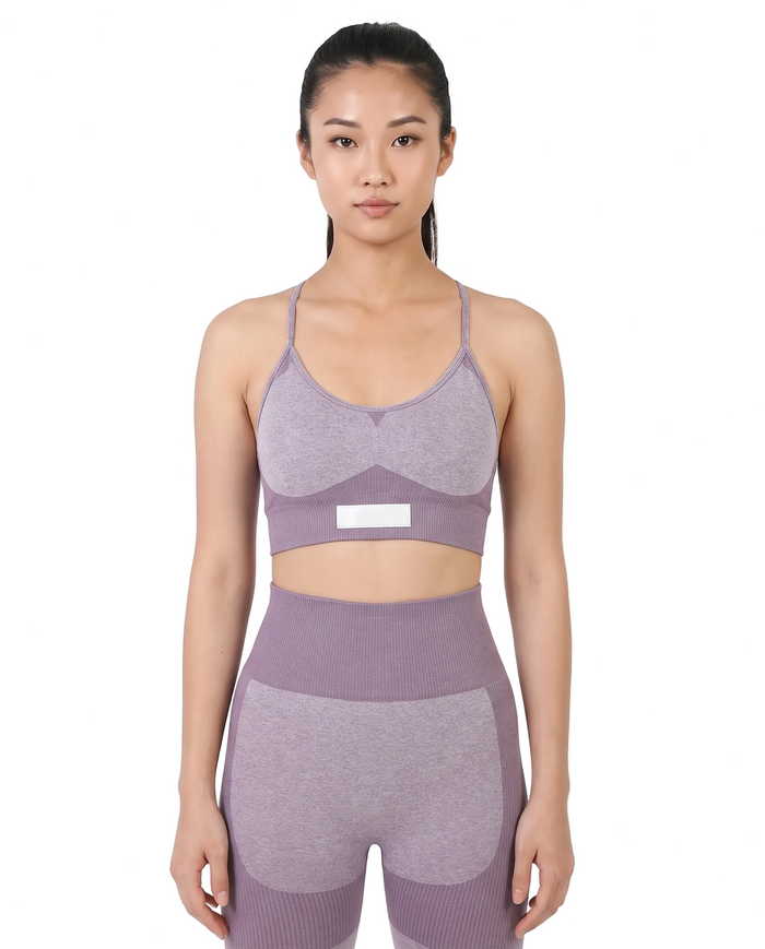 Alia Sport Bra | Purple