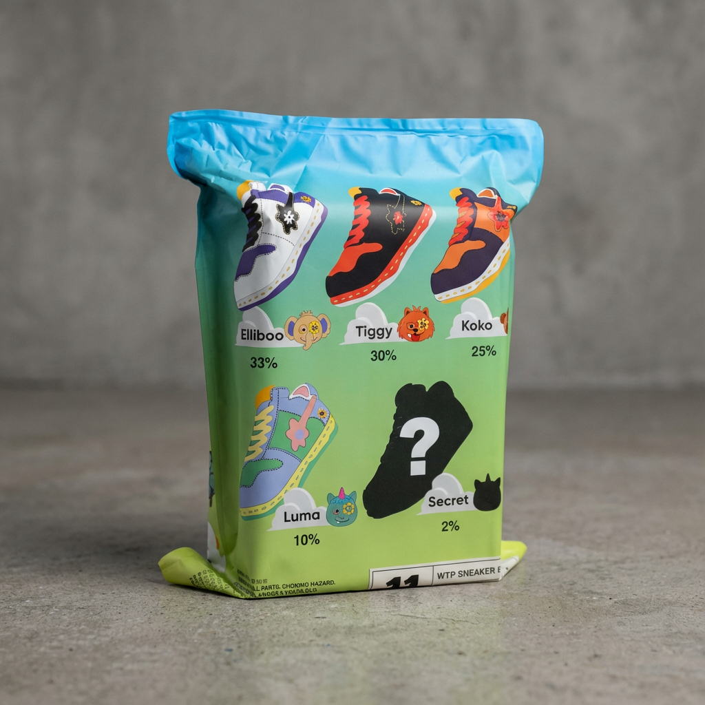 WTP Anniversary Sneaker Blind Box | 5 Variations