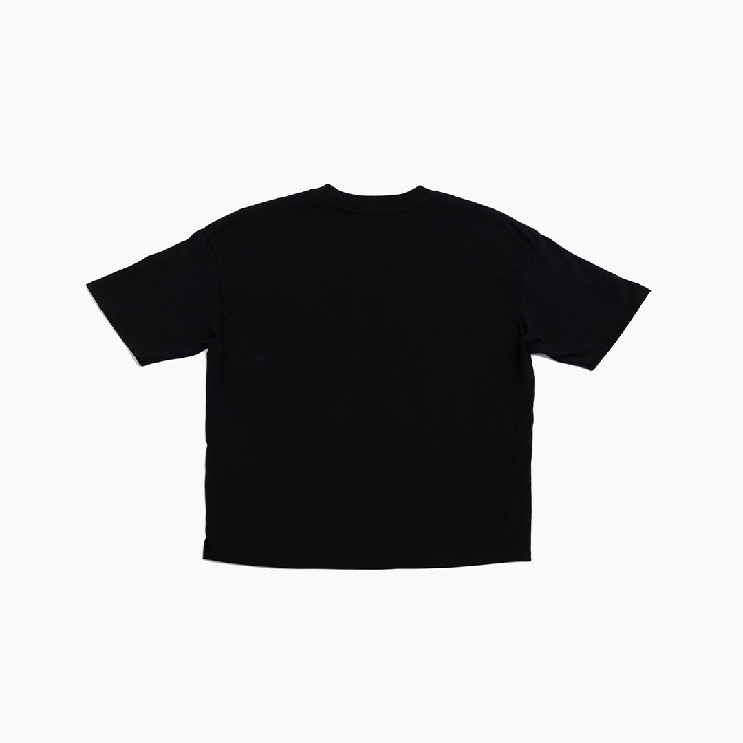 "FLAME YW" Tee  | Black