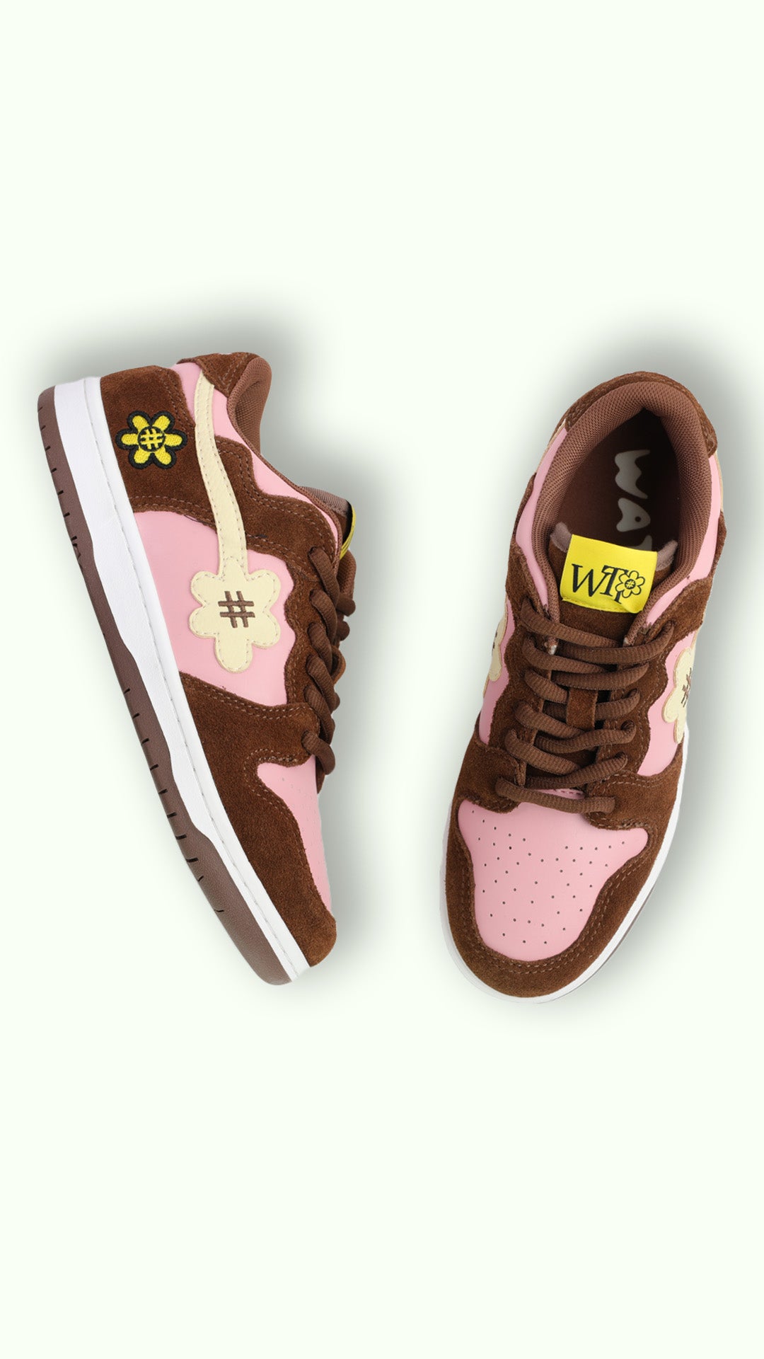 WTP "Cotton Candy" Dream Kicks | Pink Brown