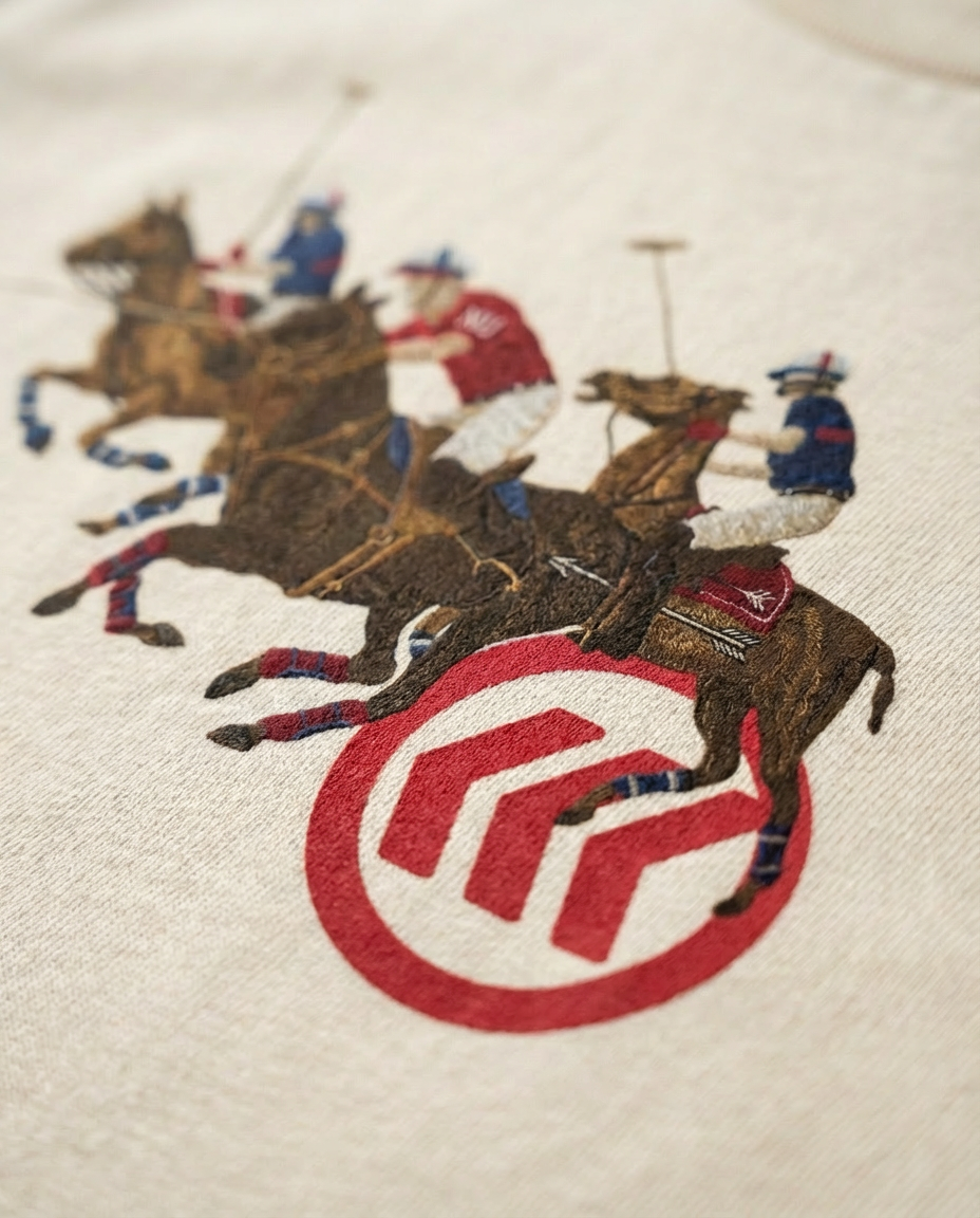 "Gallop" Polo Sweater | Flatwhite