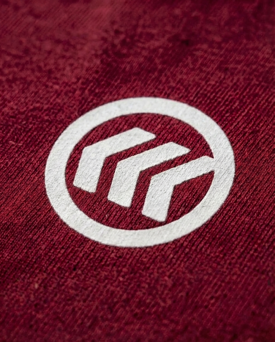 "Full Circle" Tee | Burgundy