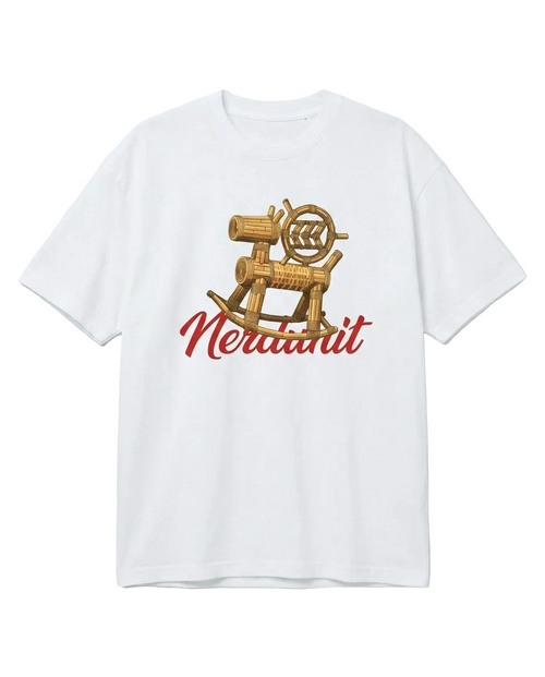 "Toy Horse" Kids Tee | White