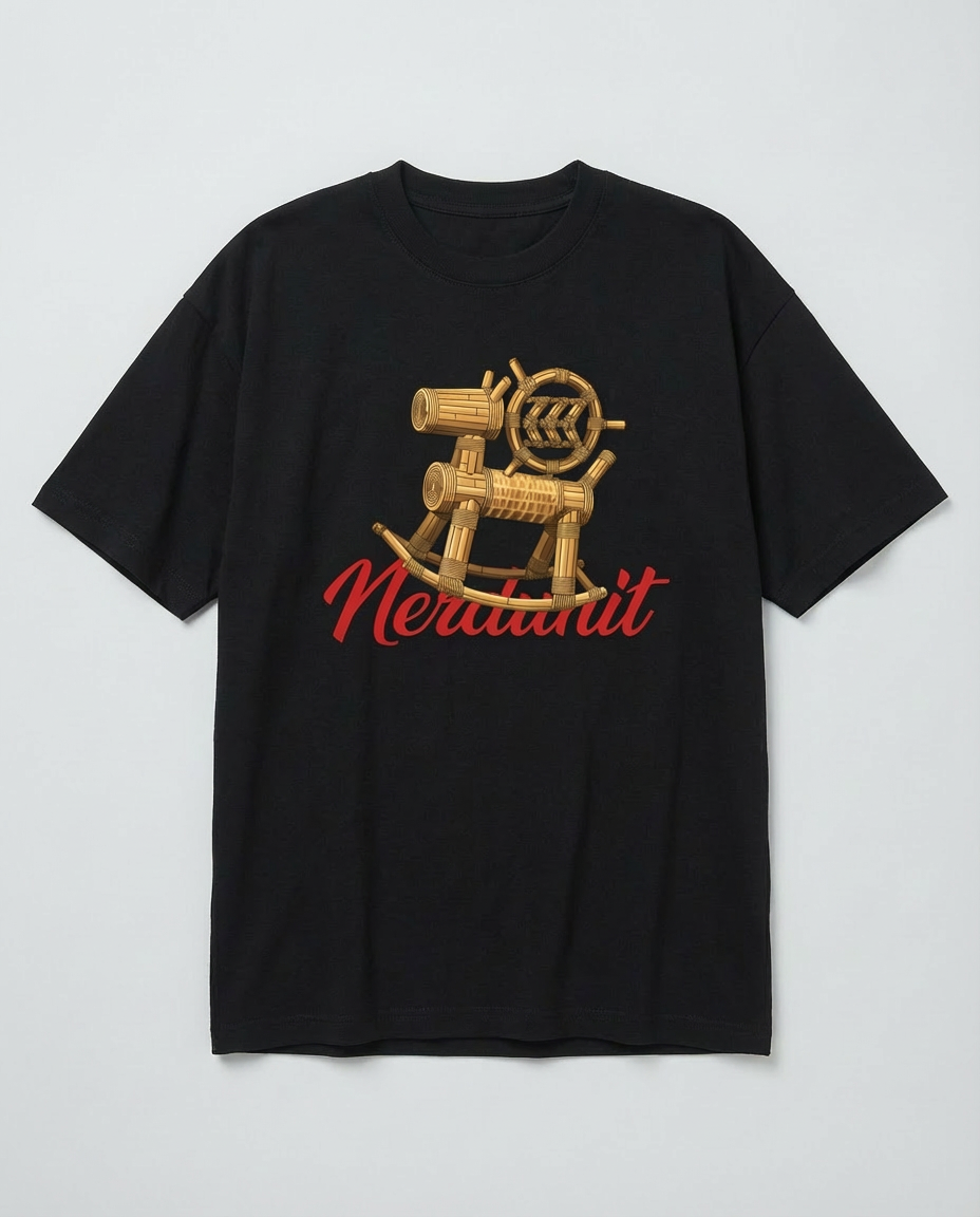 "Toy Horse" Kids Tee | Black