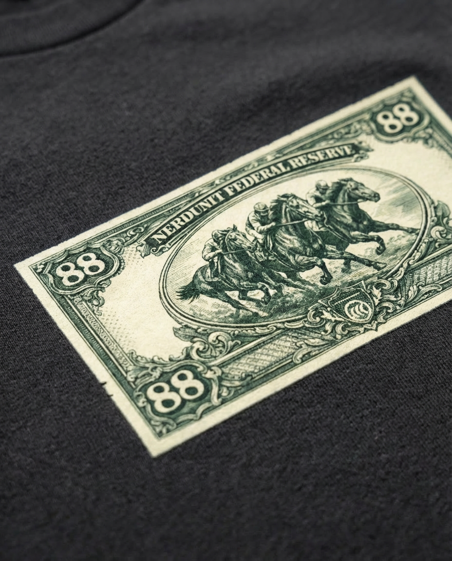 "Print Money" Tee | Gray