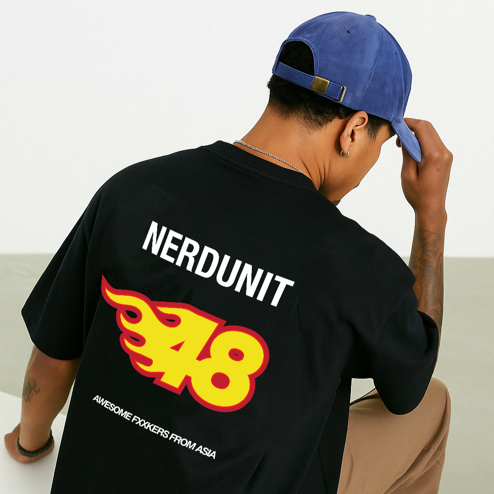 "FIRE48" Tee | Black