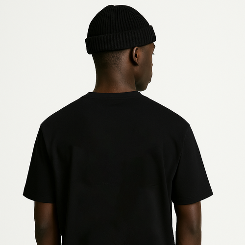 "FLAME YW" Tee  | Black