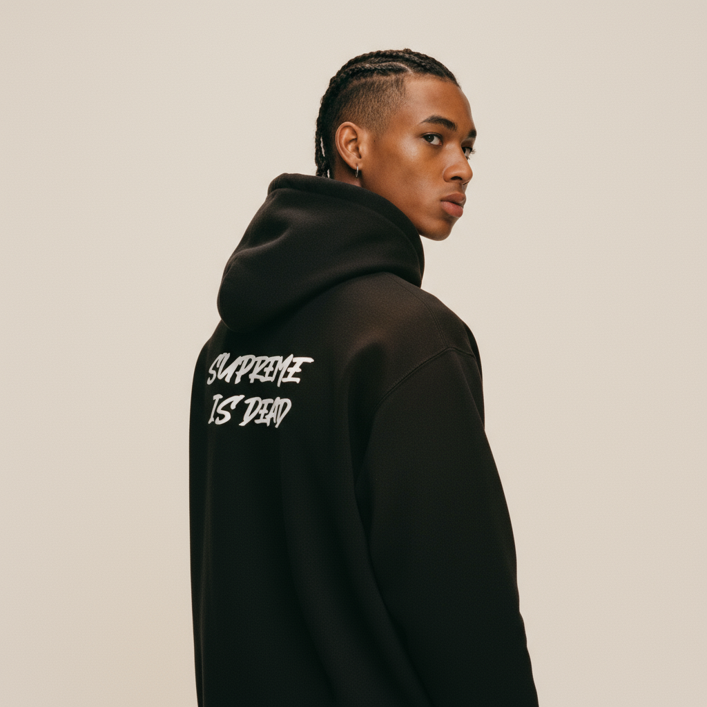 "VOLT" Not Sup Hoodie | Black