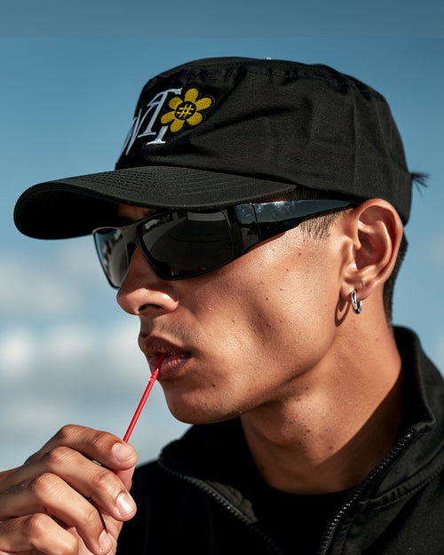 "Logo" Pill Box Cap