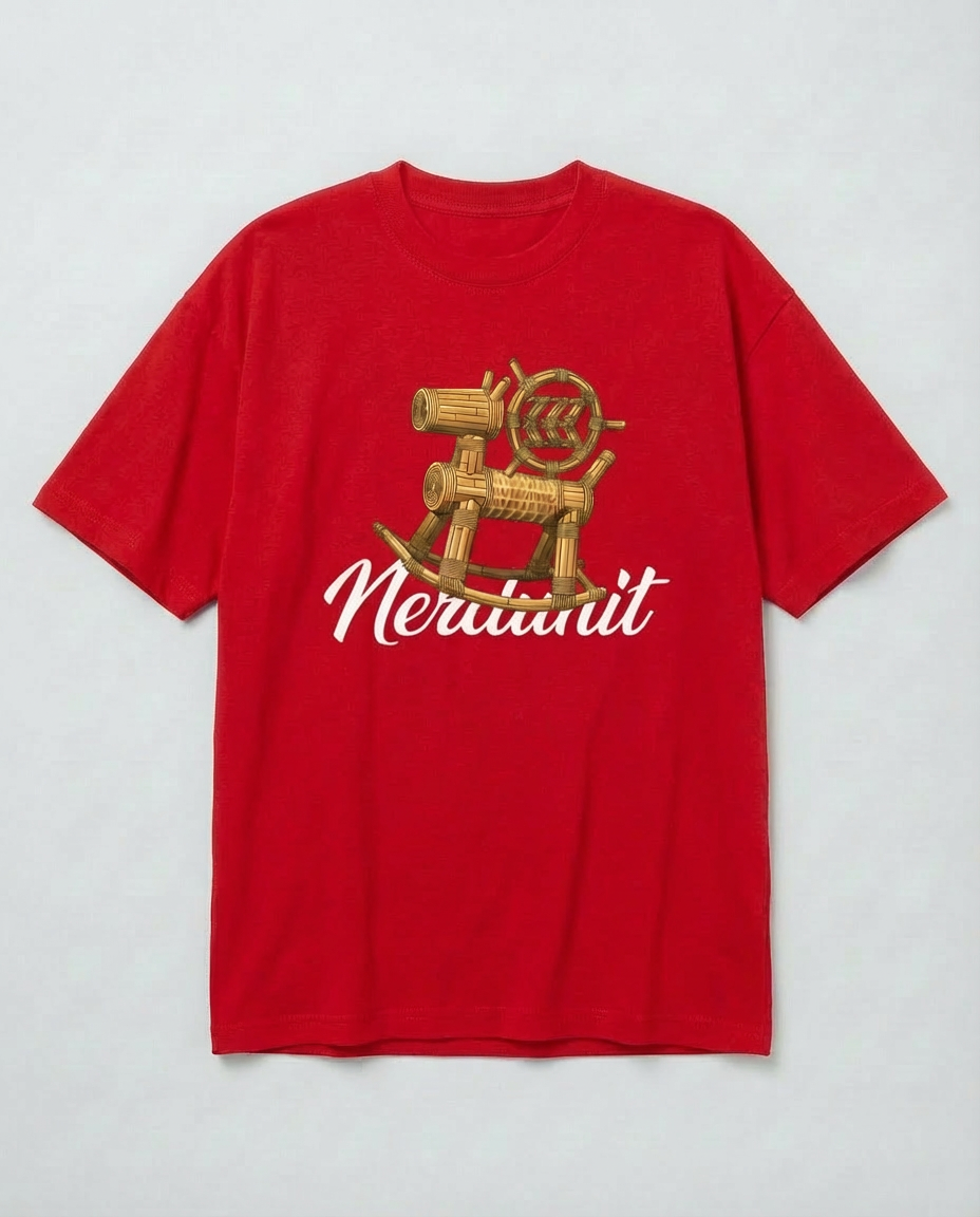 "Toy Horse" Kids Tee | Red