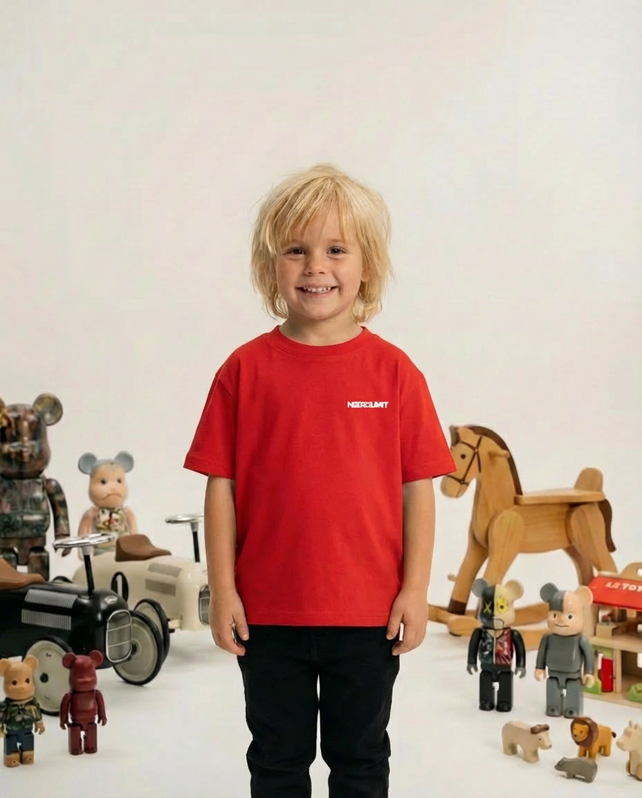 SB Reverse Kids Tee | Red