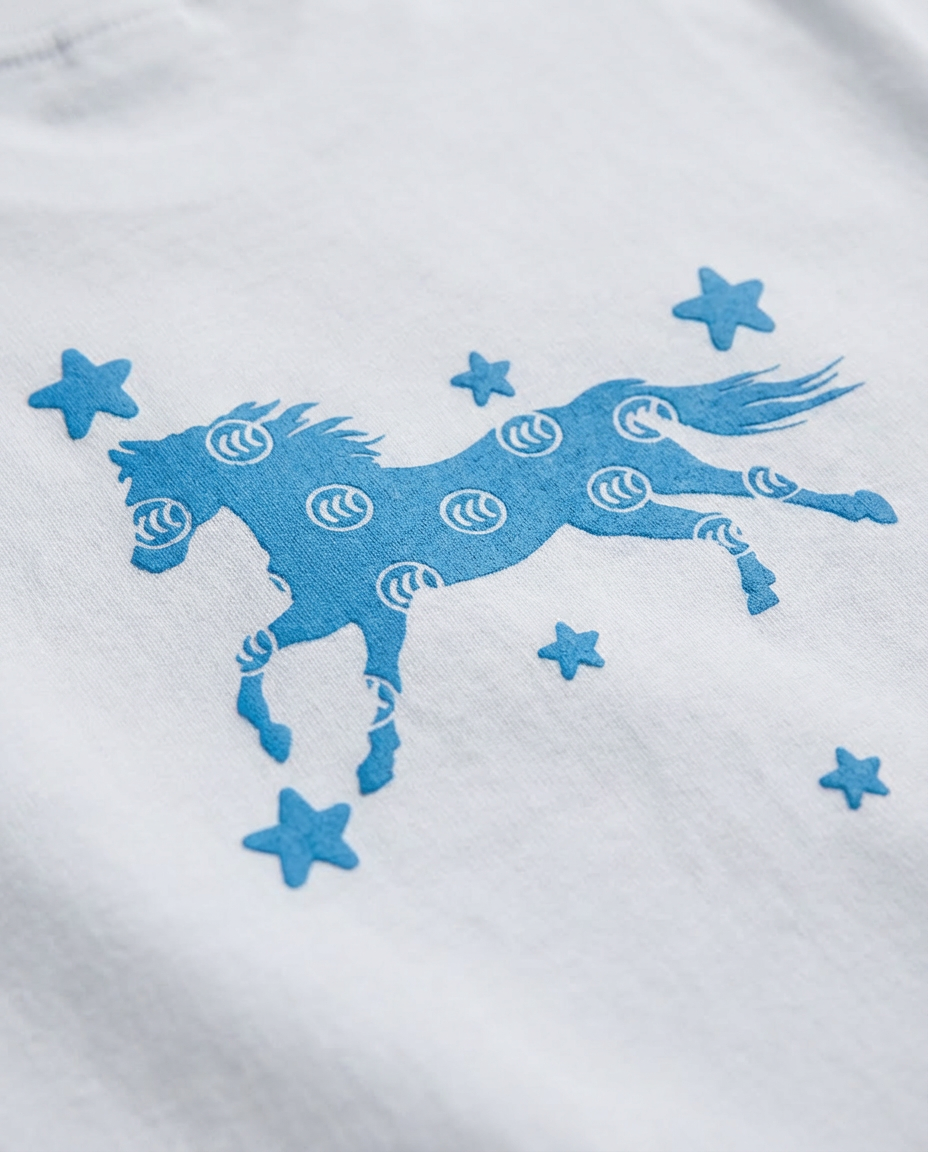 "Unihorse" Kids Tee | White