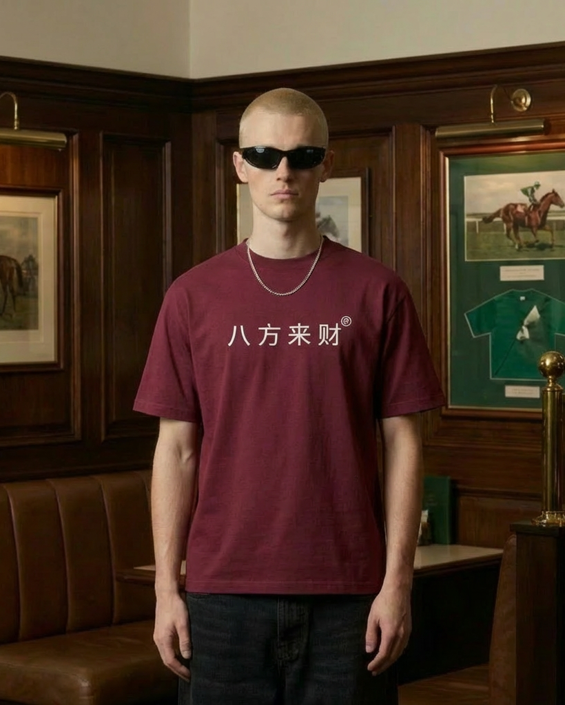 "Gimme Wealth" Tee | Burgundy