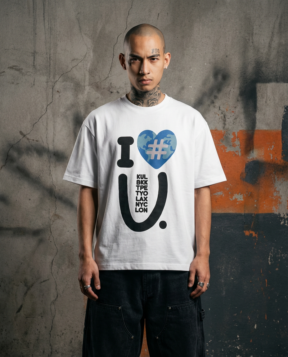 WTP x UM "BOARDING" Tshirt | White