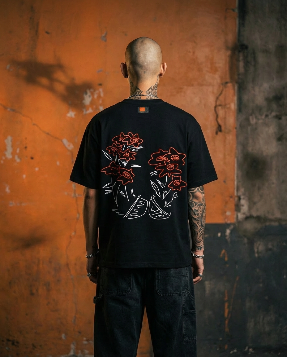 WTP x UM "JETSETTER" Tshirt | Black