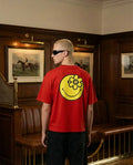 Smiley® Logo Tee | Red