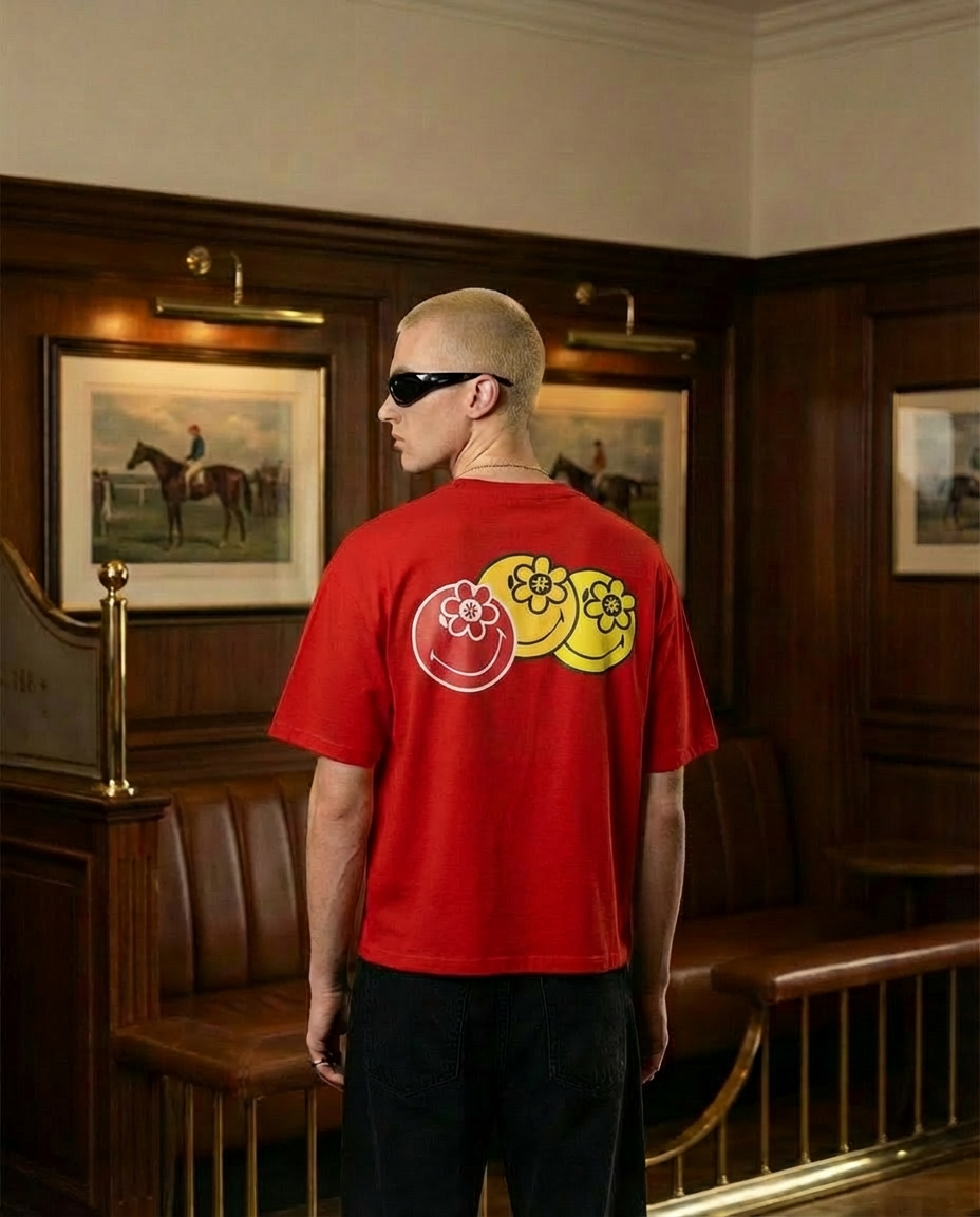 Smiley® Philia Tshirt | Red