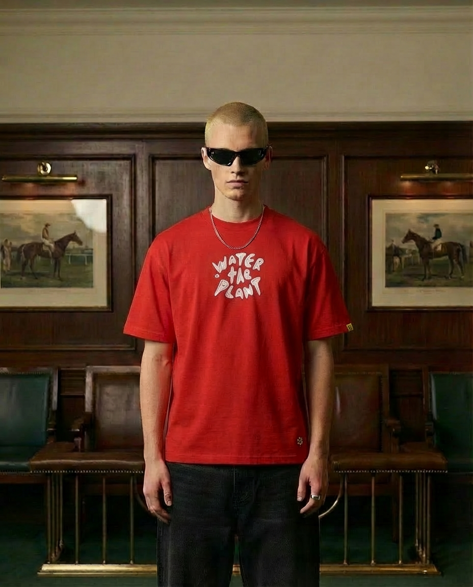 Smiley® Logo Tee | Red