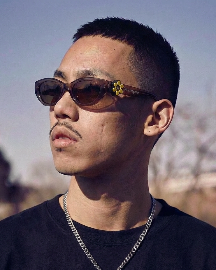 WTP "DIAMOND BLOOM" NECKLACE | OFF WHITE