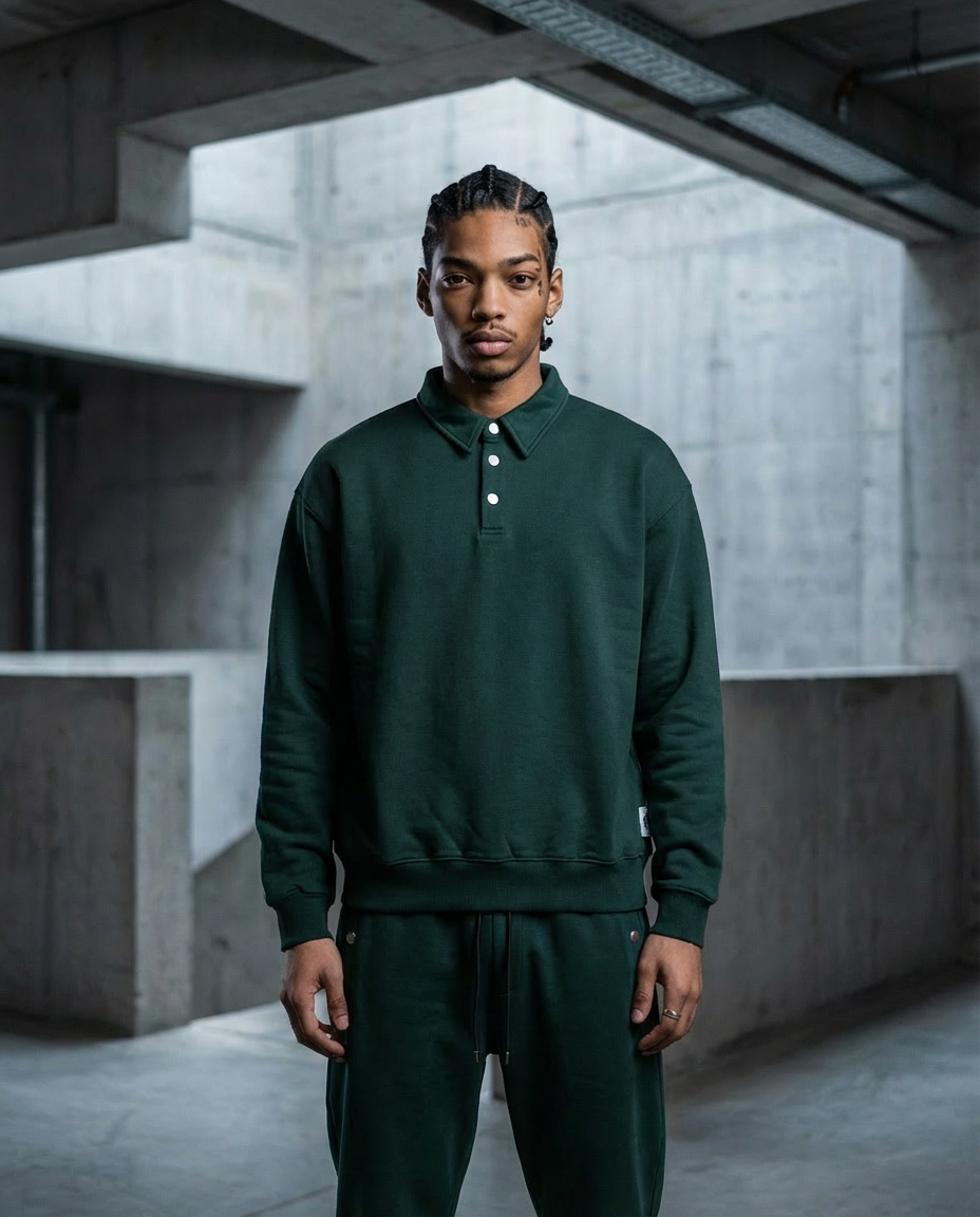 Blanks Polo Sweater