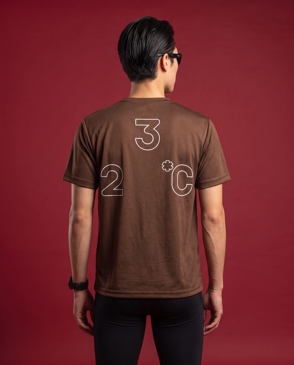 32°C  Signature Tee | Brown